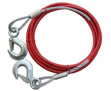 STEEL TOWING ROPE - Click Image to Close